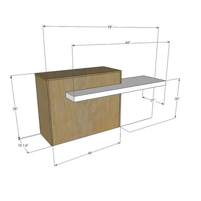 Reception Counter Solutions Leo Reception Counter