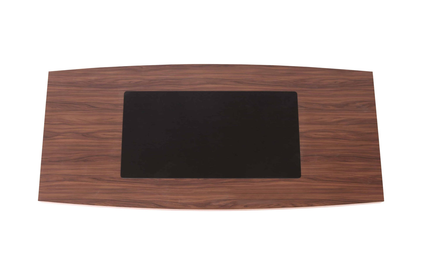 Casa Mare MAXIMUS 82″ Meeting & Conference Table Walnut & Black