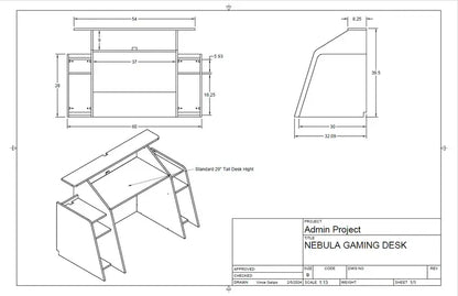 Reception Counter Solutions Nebula Gaming Desk