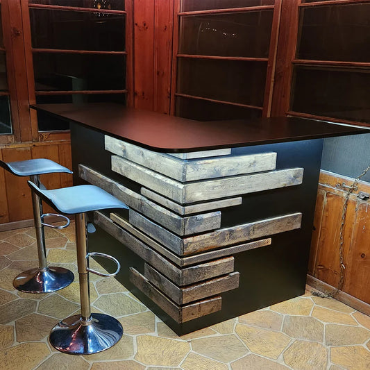 Reception Counter Solutions Timber Tavern Rustic Home Bar