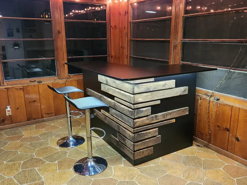 Reception Counter Solutions Timber Tavern Rustic Home Bar