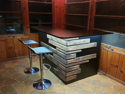 Reception Counter Solutions Timber Tavern Rustic Home Bar